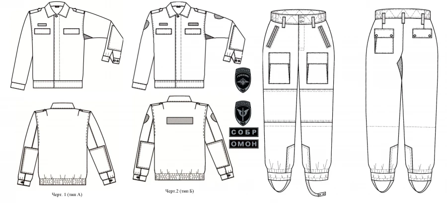 Summer Uniform for Law Enforcement Special Units (TU 8552-096-08836809-2009)