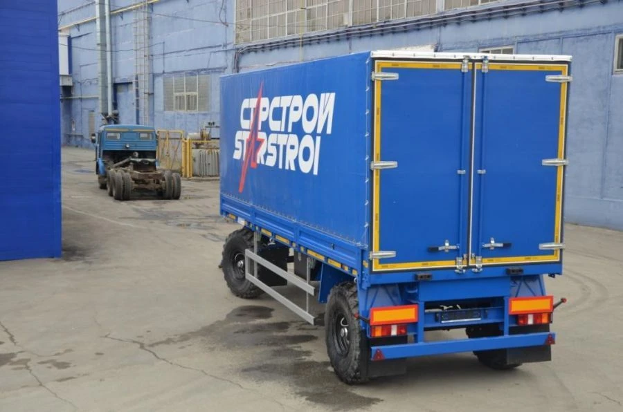 Platform Trailer Politran 84282-032 with Spring Suspension