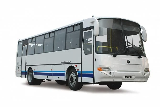 Long Wheelbase Bus KAVZ 4238-51 with Cummins Diesel Engine