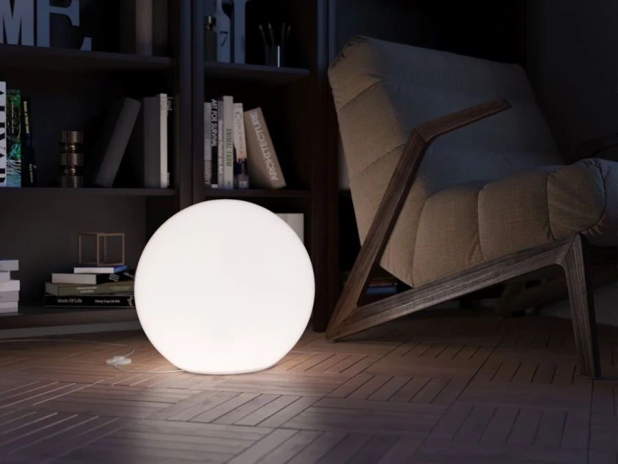 Sphere-Shaped Floor Lamp SPHERE_F (PRO LED) 50 IP40 3000K