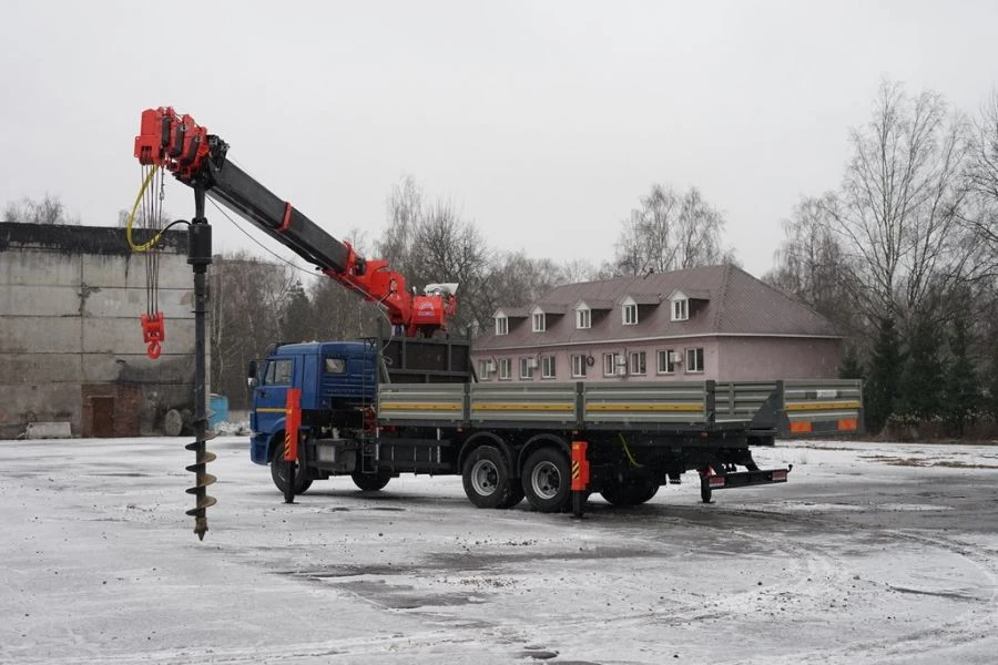 Multi-Function Hydraulic Crane Truck KAMAZ 65117 MKMA 64K36N-UA