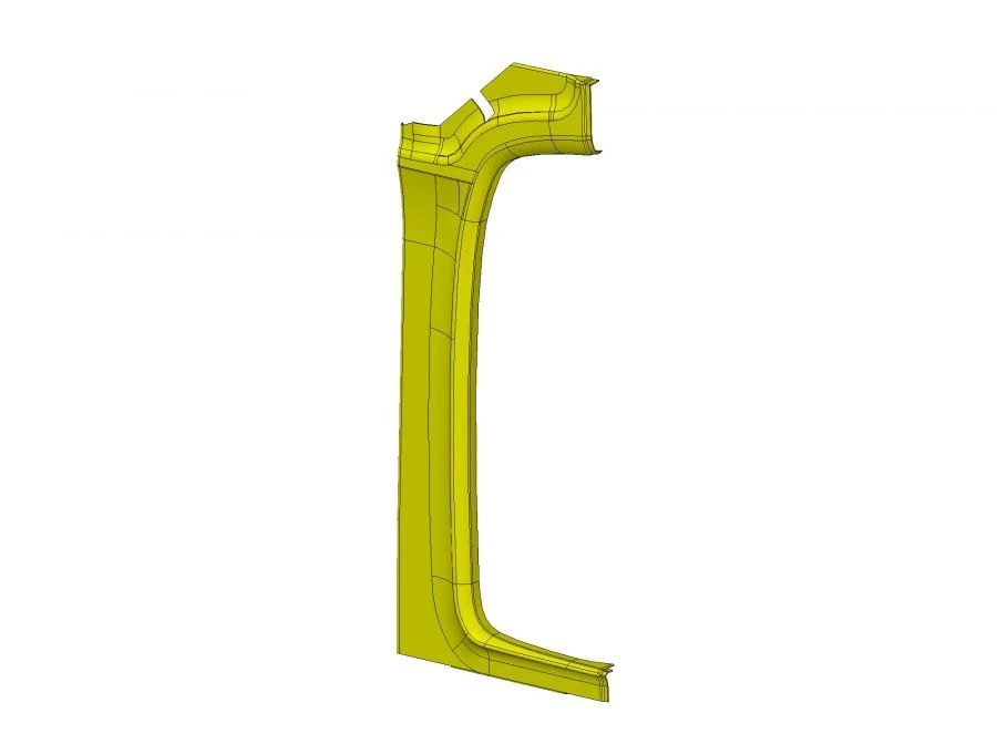 Front Inner Partition Panel for Driver's Compartment (Component 529222-7802021-60)