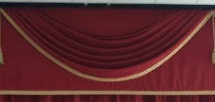 Decorative Swag Textile for Stage and Wall Décor
