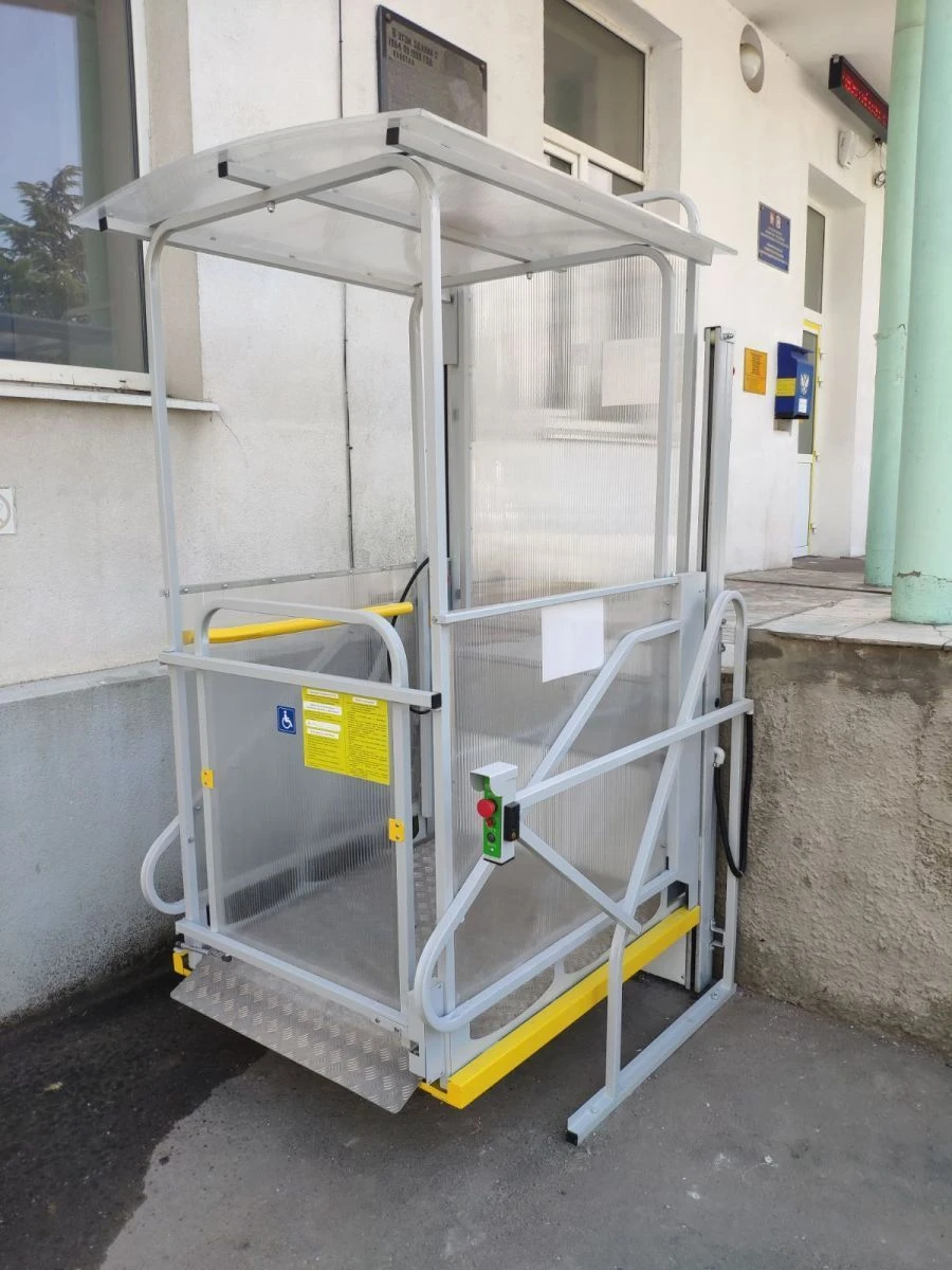 Open Lift Platform for People with Disabilities - PTU-V