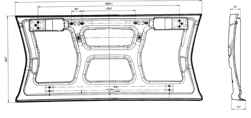 Front Hatch 4238-50-5313020