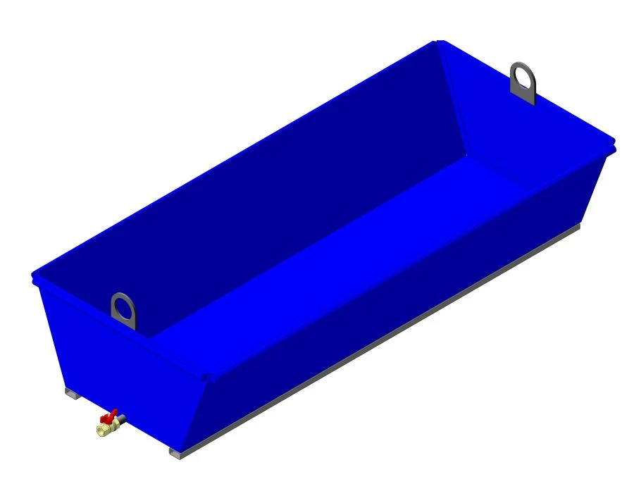 Metal Chip Collection Container Series 1320