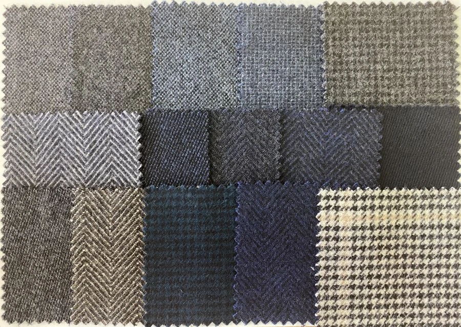 Wool Coating Fabric for Business Attire, Sample Code 121