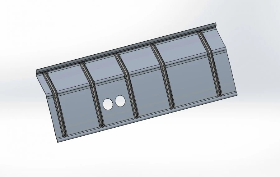 Vacuum-Formed Ceiling Panel for Automotive and Electric Transport - 5299-403-5702126-40