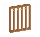 Wall-Mounted Towel Rack Art. S.10.05