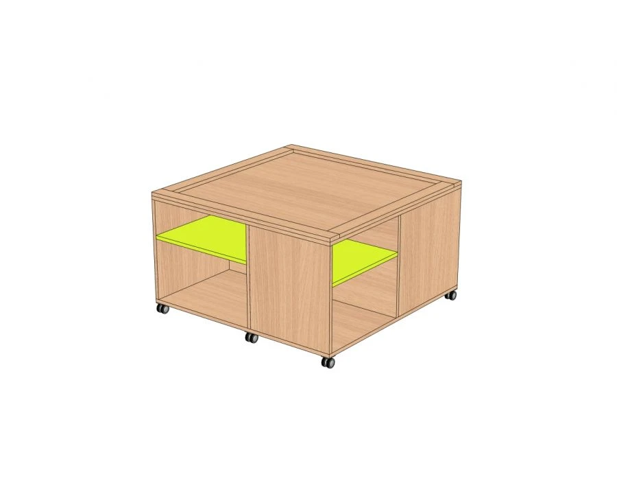 Gaming Table SI1 with Horizontal Edges