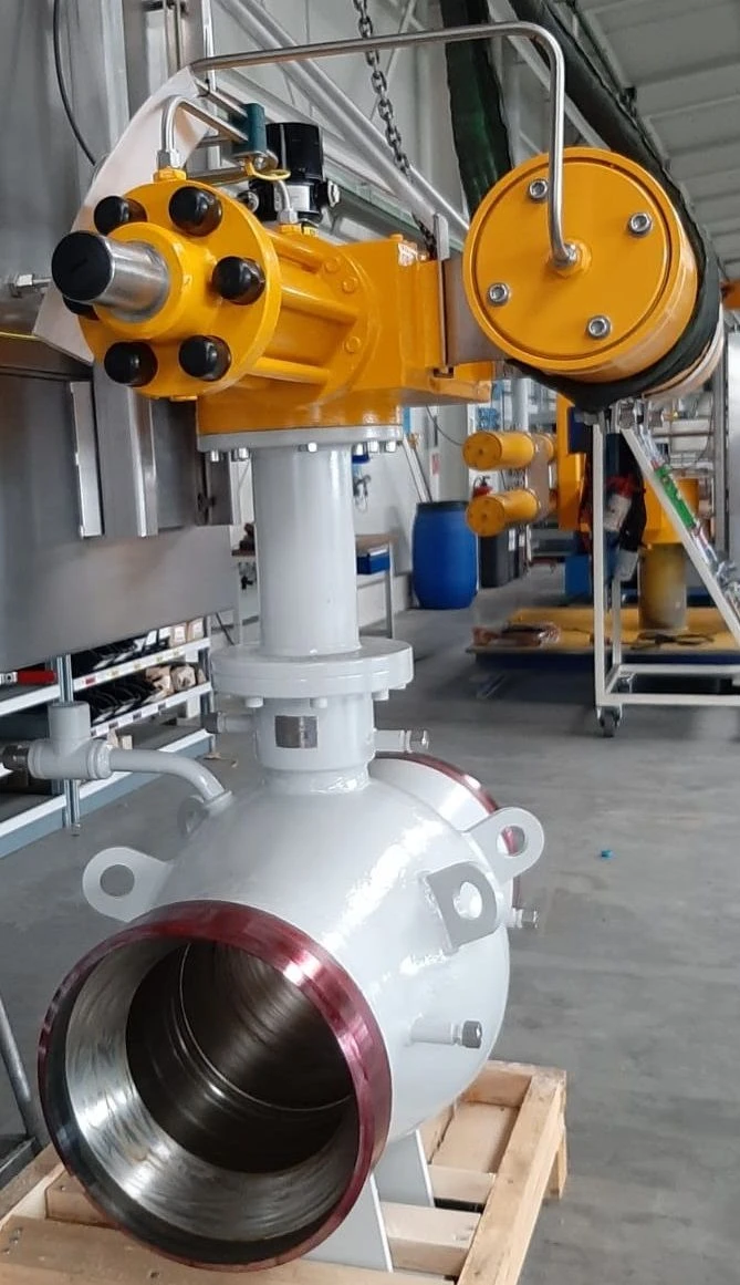 Steel Ball Valve DN 400 PN 0.4 – 42 MPa