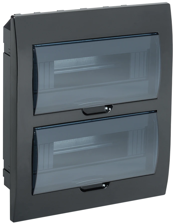 Plastic Housing for Modular Devices, MKP12-V-24-41-K02 KREPTA IP41 Black IEK
