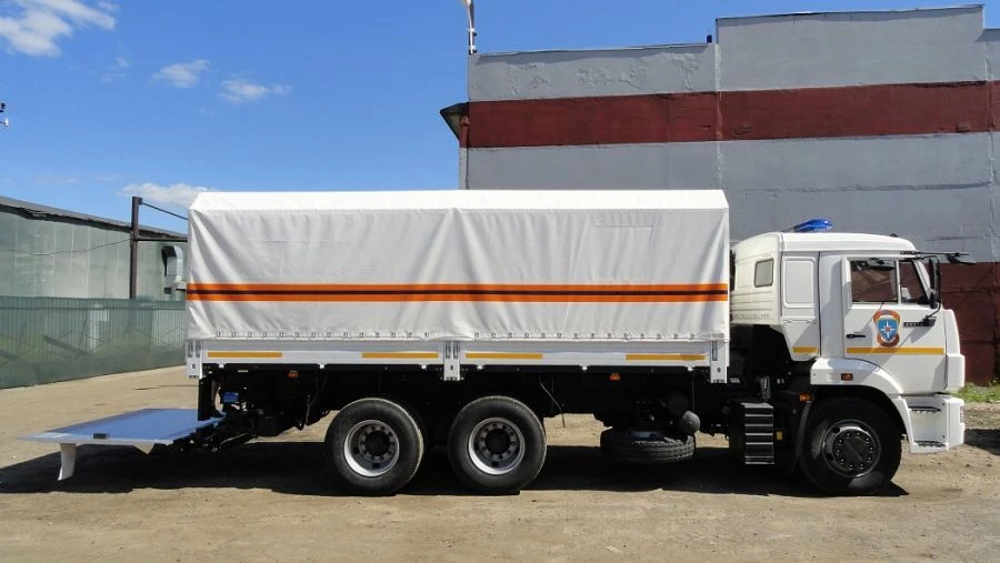 Emergency Rescue Vehicle for Police and Services 67060Z based on KAMAZ 5350 Chassis