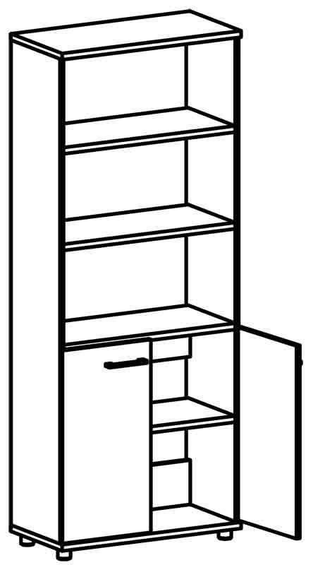 Document Cabinet Galant Series 8102 with Low Doors