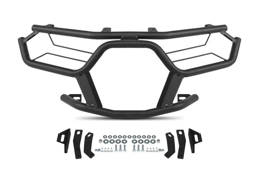 Heavy-Duty Metal Front Bumper for KYMCO MXU 700 (Yellow)
