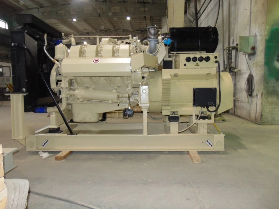 Marine Emergency Diesel Generator with Radiator Cooling System ADG 200/1500