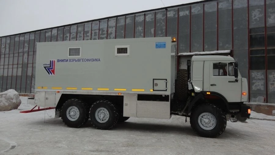 Perforation Station Laboratory LPS Model 6799E on KAMAZ-43114-15 Chassis