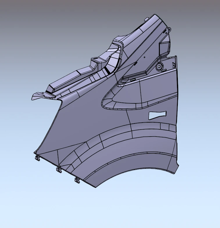 Left Front Wing Panel for A65 Model R3E-8403021