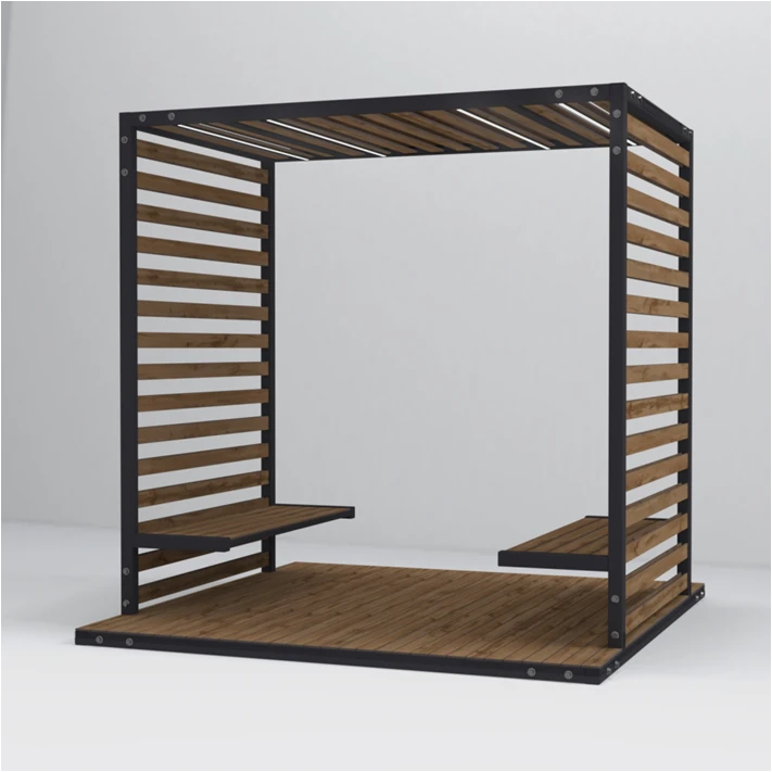 Garden Pergola - Outdoor Metal Structure for Landscaping