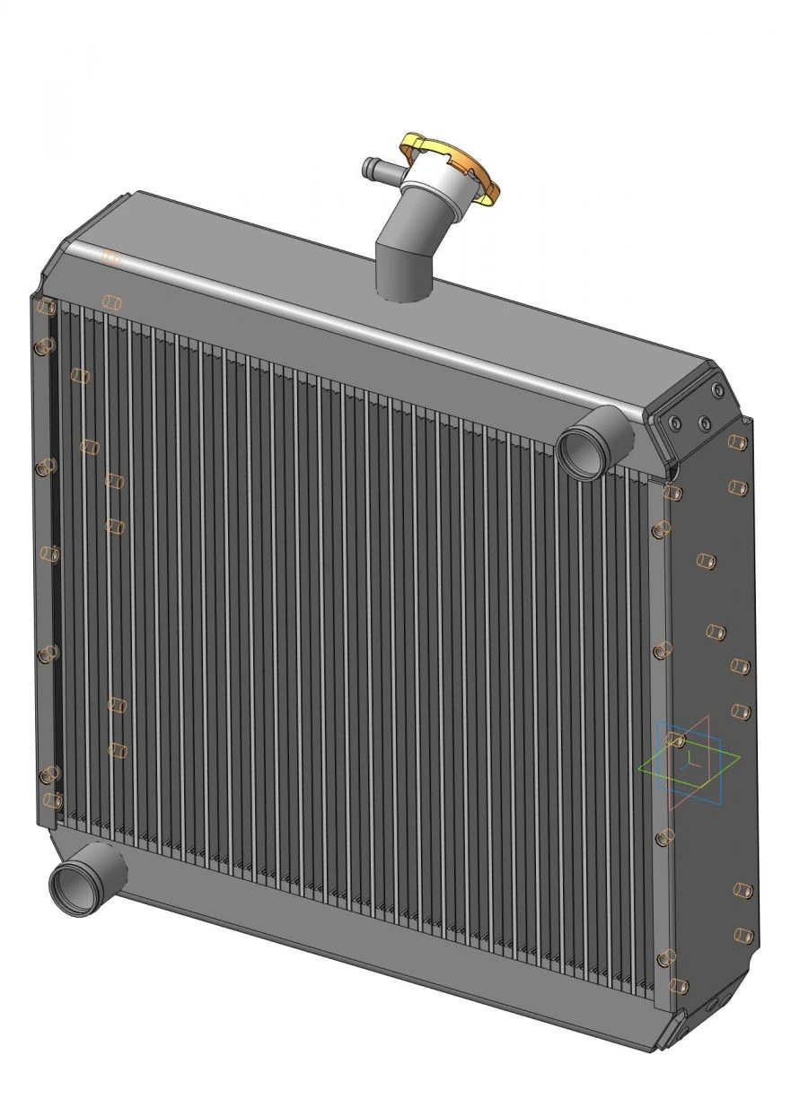 Water Radiator PMK-800.1301.100 for Internal Combustion Engine Cooling