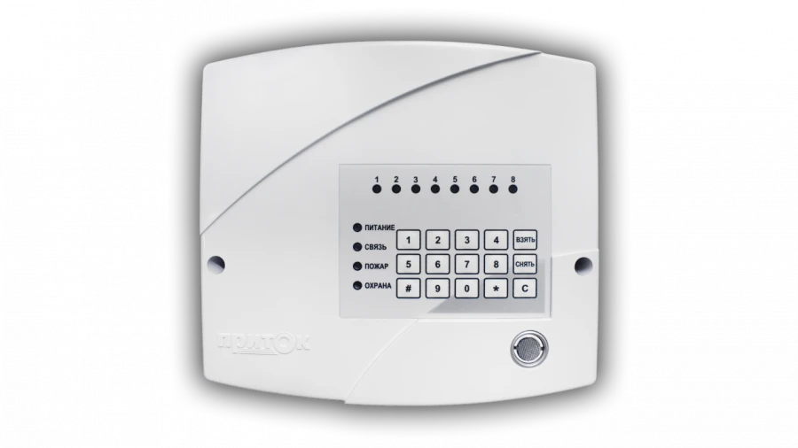 Security and Fire Alarm Controller Prithok-A-KOP-03 8 Zones 3G
