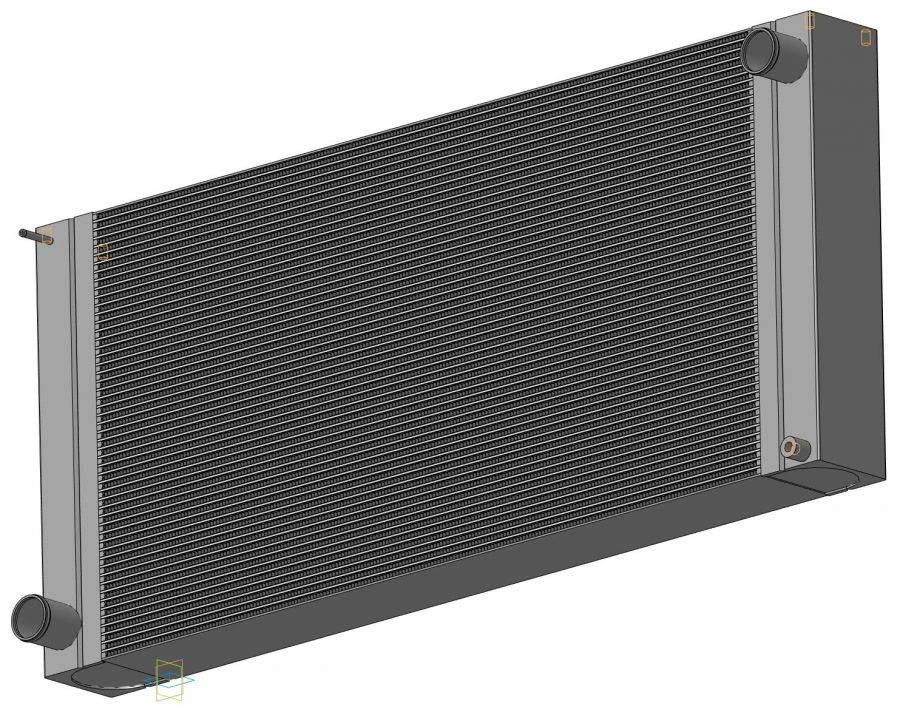 Water Radiator BR-2650B 1301 100 for Internal Combustion Engine Cooling