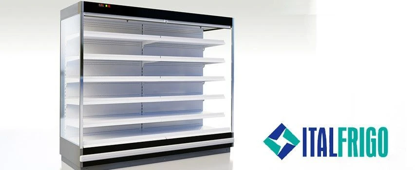 Lazio Refrigerated Shelving Unit with 5 Adjustable Shelves