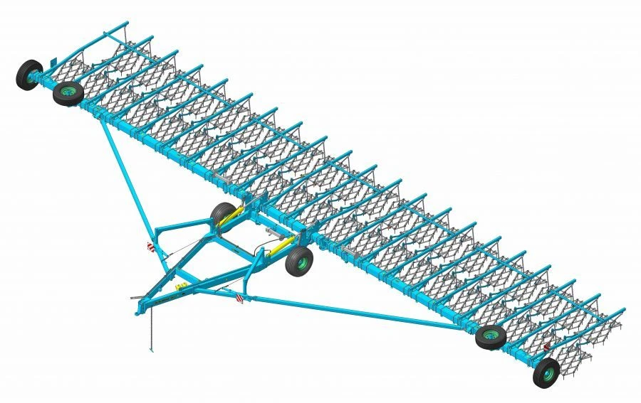 Wide-Working Tooth Harrow BZSH-21x2M