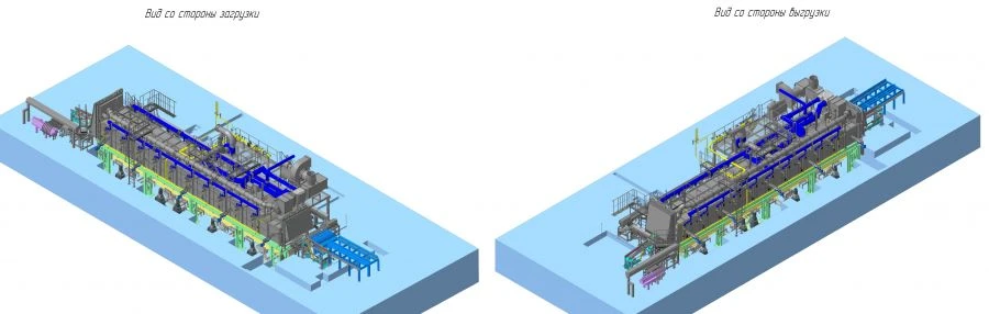 Gas Heating Furnace PГН for Metal Heating
