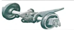 Drive Wheel Pair for Special Rolling Stock 1024U.04.03.000