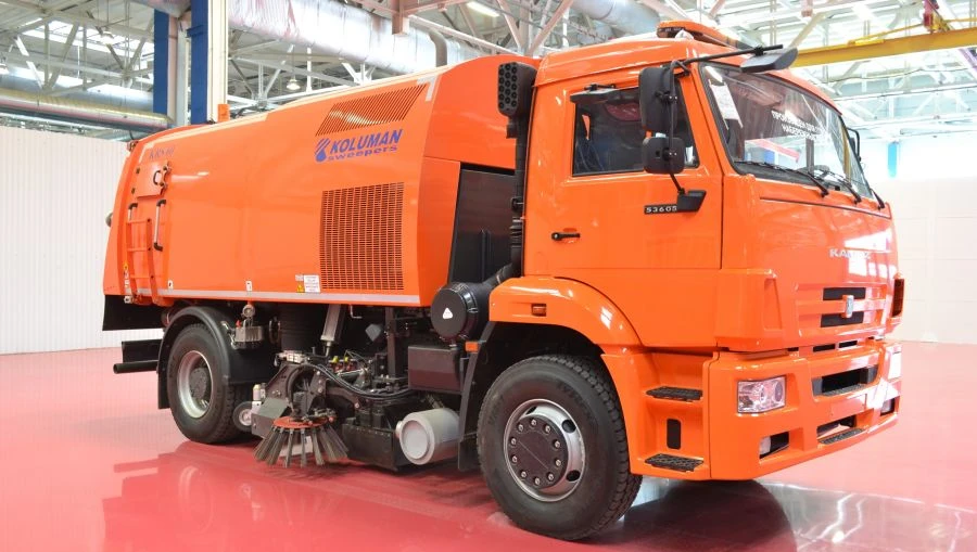Koluman KRS 70 Vacuum Sweeper on Kamaz Chassis