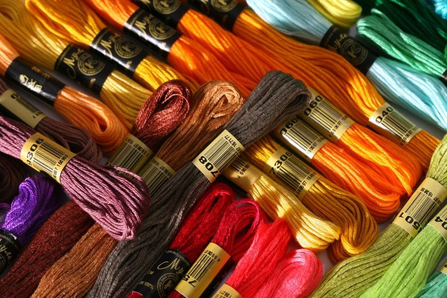 High-Quality Cotton Embroidery Threads - Mouline