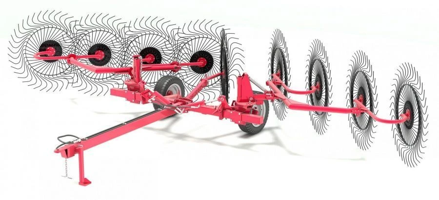 Wheel-Finger Rake GKP-600-01 "Kolibri V Plus