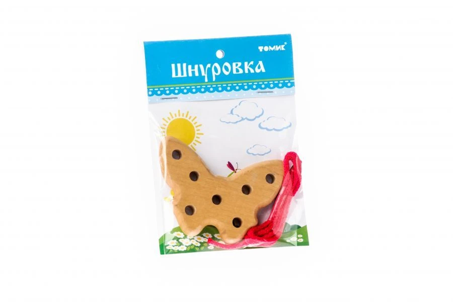 Butterfly Lacing Toy (3 Pieces), Model 611-6