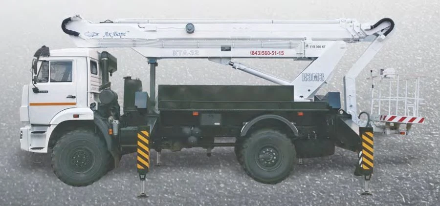 KTA-32 Aerial Work Platform on KAMAZ-43118 Chassis