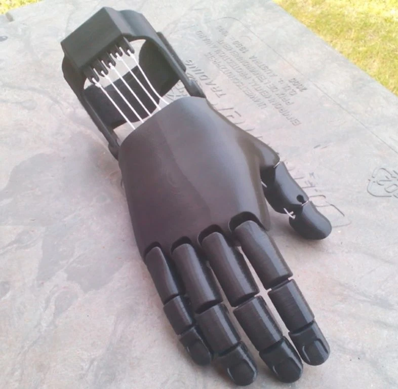 Active Prosthetic Hand (Pull Type) for Partial Hand Amputation