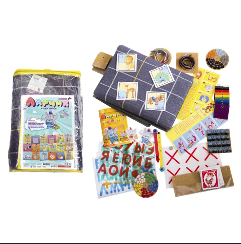 Universal Educational Game Complex "Larichik" with Methodology