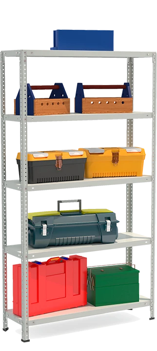 Heavy-Duty Metal Shelving Rack STF Model 1035-1.8