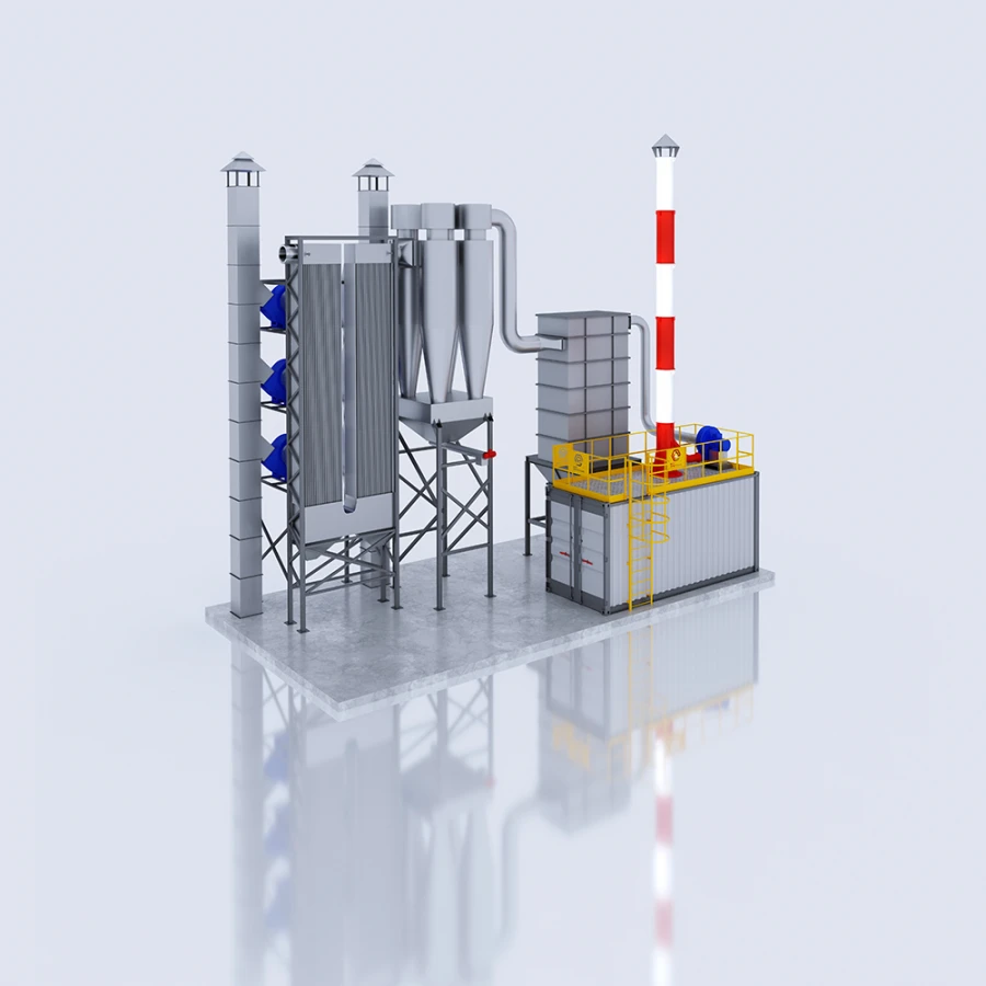 Gas Cleaning System for Neutralization and Coagulation - TYPHOON DRY