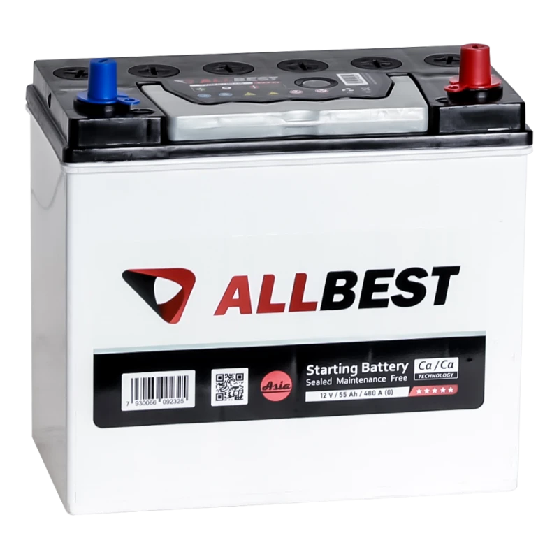 Lead Acid Battery for Starting Internal Combustion Engines 12V 55Ah ALLBEST