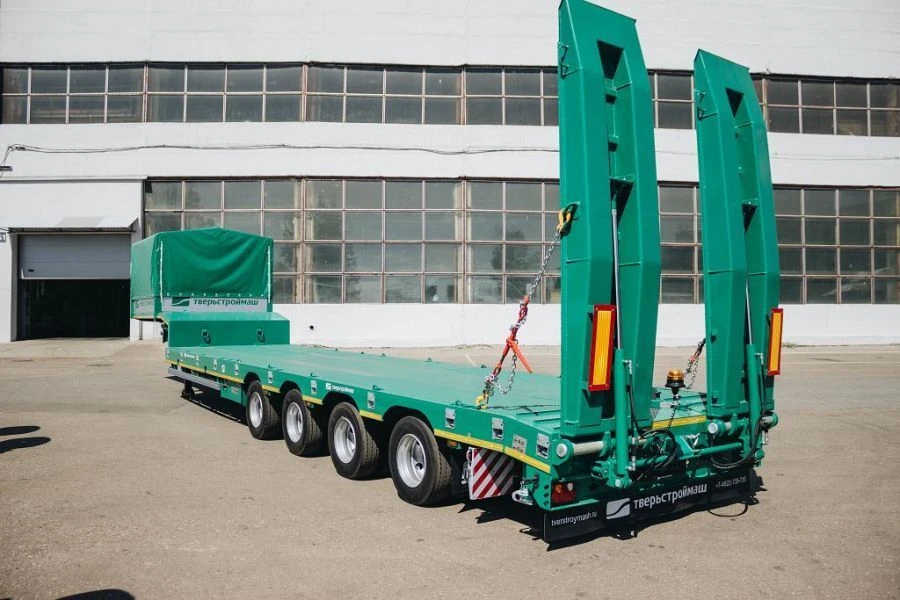 重型专用半挂车 - Tversoyrmash 993941型号0012