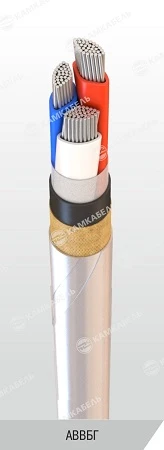 PVC Insulated Power Cable with Aluminum Conductors - AVVBH 3kV
