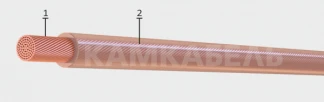 Flexible Copper Wire with Non-Flammable Rubber Silicone Insulation