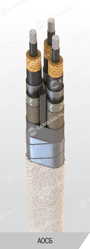Power Cable with Aluminum Conductors and Paper Insulation for 20-35 kV Applications