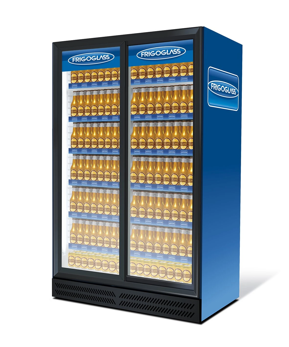 Double-Door Refrigerated Display Case FRIGOGLASS Super-16 FFSD [R290]