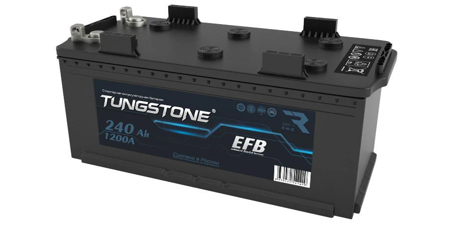 Tungstone 6СТ-240 Lead Acid Starter Battery
