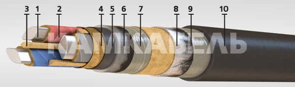 Fire-Resistant Power Cable with Aluminum Conductors, 1kV AС