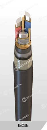 Power Cable with Aluminum Conductors and Paper Insulation 6/10 kV CASShv p