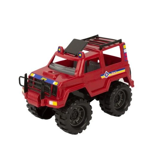 Realistic Plastic Jeep Toy for Kids