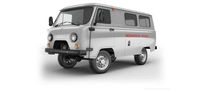 Specialized Passenger Transport Vehicle UAZ 396295-661